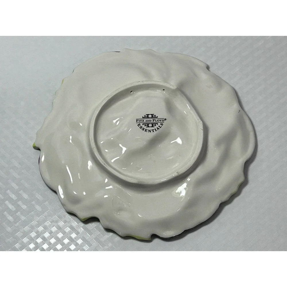Fitz & Floyd Essentials Kristmas Kitty Cat Canape Plate Cookie Dish‎ Wall Decor